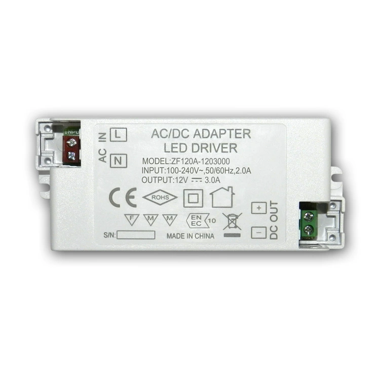 36W led驅動電源UL/CE認證12V3A/24V1.5A